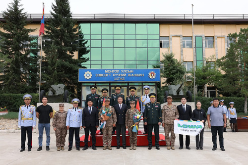 ЦЭРГИЙН АЛБА ХААГЧ 5011 КМ ЗАМЫГ 95 ХОНОГТ ТУУЛЖ, МОНГОЛ УЛСЫН 